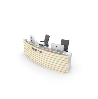 Meja Resepsionis Desain Modern