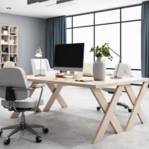 Custom Meja Direktur Modern