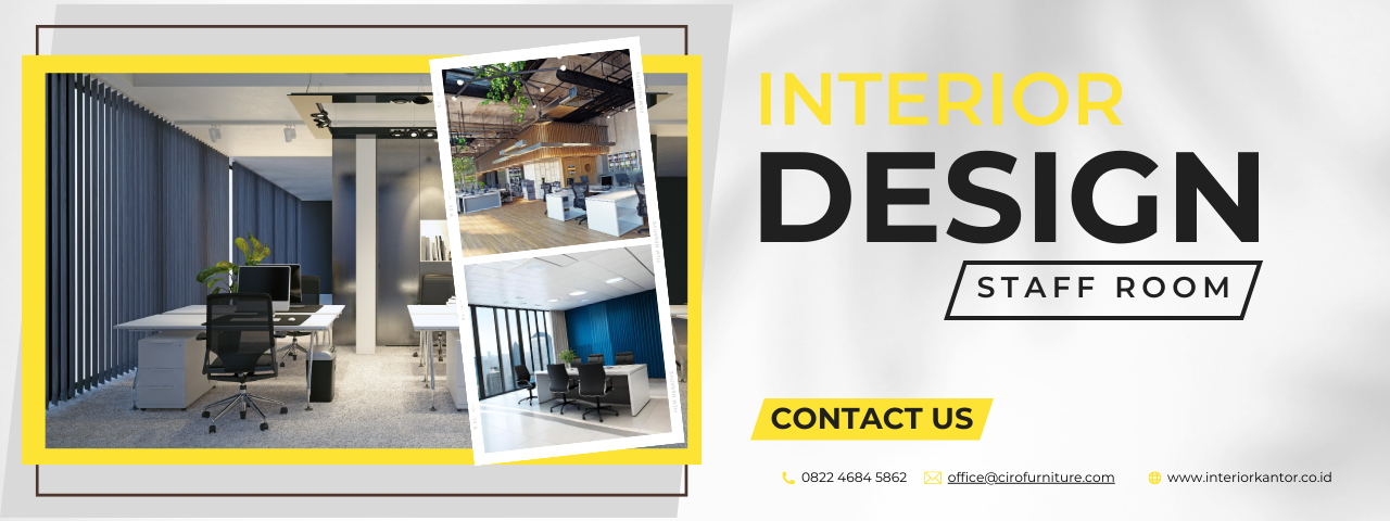 Desain Interior Staff Room