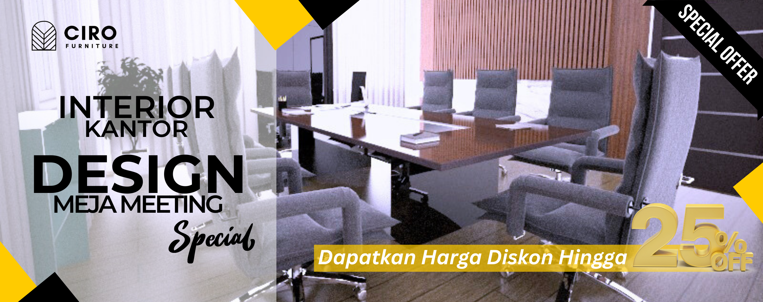 Jasa Desain Interior Meja Meeting