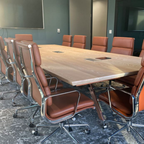 Jasa Meja Meeting Custom Minimalis