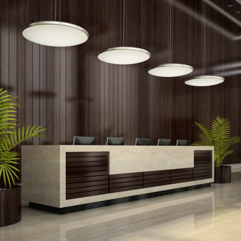 Jasa Meja Resepsionis Custom