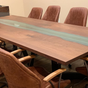 Jual Meja Meeting Custom Kayu Solid