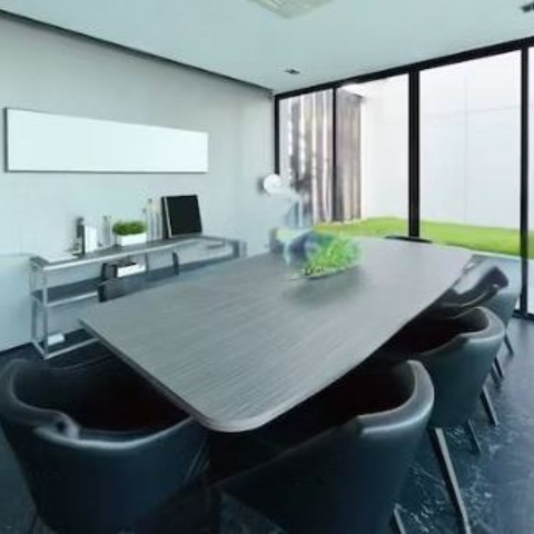 Meja Custom Meeting Desain Elegan