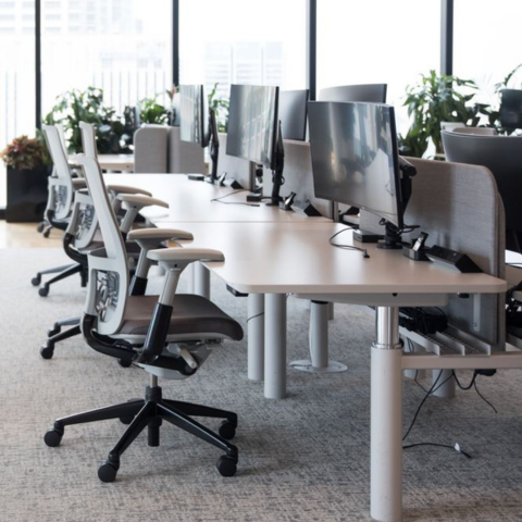 Meja Kantor Custom Minimalis