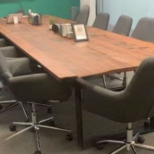 Meja Meeting Custom Minimalis Kekinian