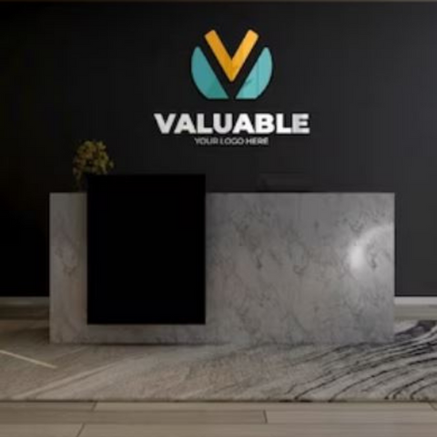 Meja Resepsonis Desain Interior