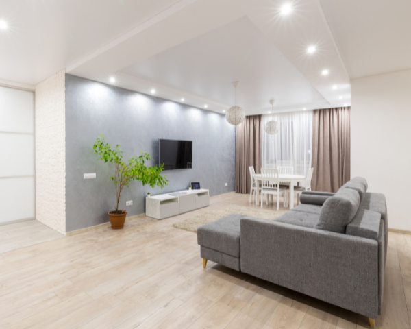 Interior Desain Apartemen Big Room